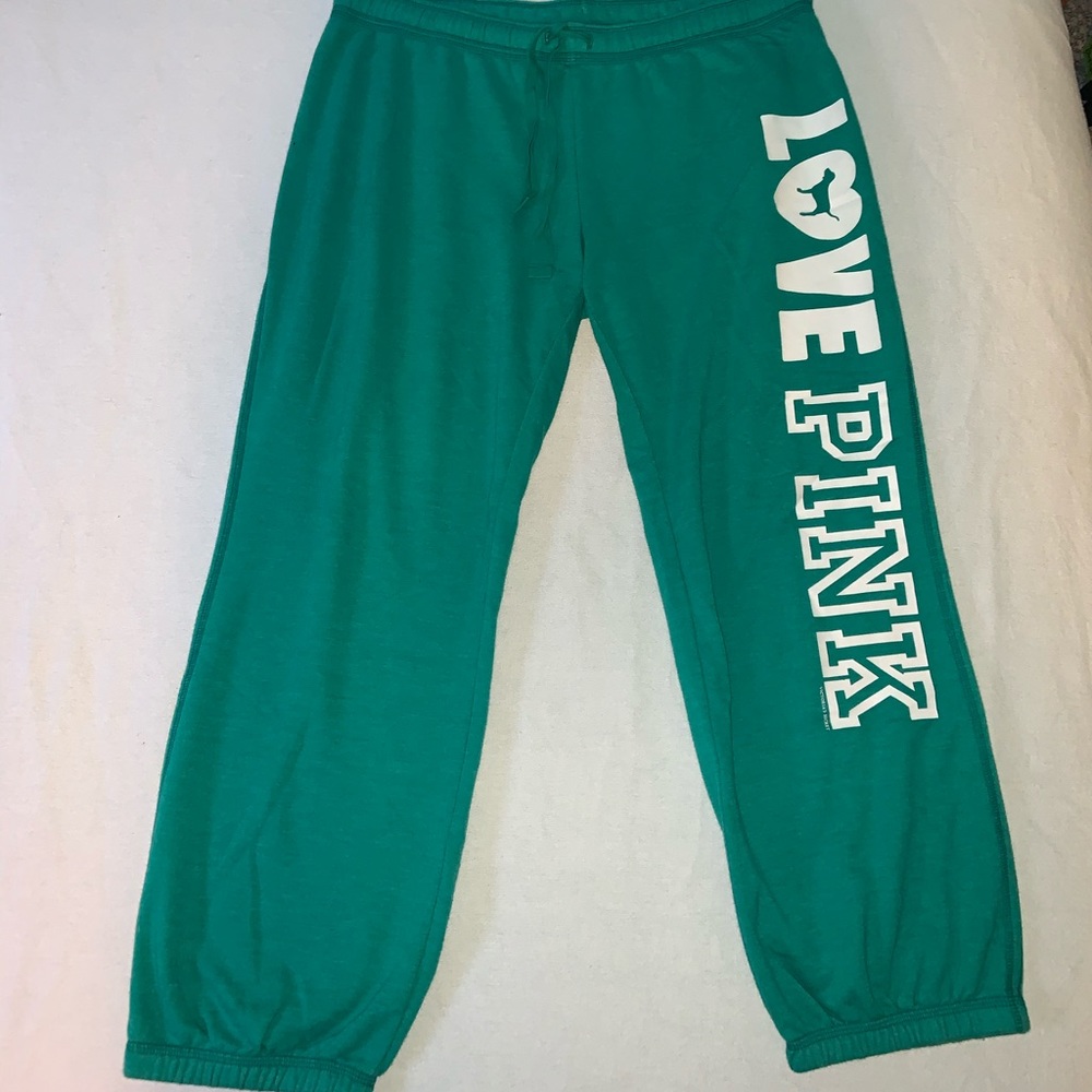Victoria secret pink Capri sweat leggings large